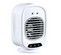 Aire Acondicionado Móvil Silenciador Ventilador Refrigerador de Aire 3 | Ventilador de enfriamiento de aire con tanque de agua de 280 ml para dormitorio cocina oficina