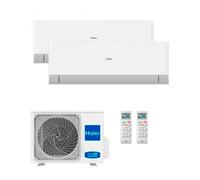 Aire Acondicionado Multi Split Haier Geos R Plus - 5.00 kW [2U50MS3FRA + 2 x AS25RBAHRA-3] - Haier