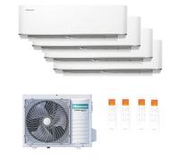 Aire Acondicionado Multi Split Hisense Max Confort - 8.00 kW [4AMW81U4RJC + 4 x HC25XP00G] - Hisense