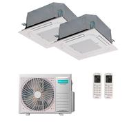 Aire Acondicionado Multi Split Hisense Multi-inverter Style - 8.00 kW [4AMW81U4RJC + ACT35UR4RCC8 + ACT52UR4RCC8] - Hisense