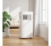 Aire Acondicionado Portátil 12000 BTU, Enfriador y Deshumidificador Eficiente, Silencioso, Pantalla Digital, Kit de Ventana, Temporizador 24h para Habitaciones, 5000 BTU, 5000 BTU