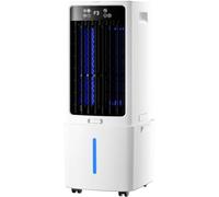 Aire Acondicionado Portatil 25L con 3 Velocidades 3 Modos Temporizador 12H Control Remoto Aire Acondicionado 3 en 1 Sin Tubo Exterior Enfriador de Aire Portátil para Sala de Estar 29*26*61.5CM