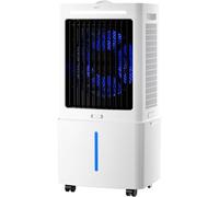 Aire Acondicionado Portatil 25L con 3 Velocidades 3 Modos Temporizador 12H Control Remoto Aire Acondicionado 3 en 1 Sin Tubo Exterior Enfriador de Aire Portátil para Sala de Estar 39*34*77.5CM