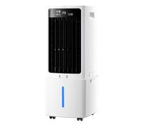 Aire Acondicionado PortáTil De 12 L, Enfriador Evaporativo 3 En 1 con Tanque De Agua ExtraíBle, 3 Velocidades, Temporizador De 12 Horas, 4 Modos, 6 Paquetes De Hielo, para Dormitorio, Oficina