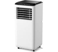 Aire acondicionado portátil de 14000 BTU con entrada de 3 pines, ventilador de refrigeración de 2 velocidades, temporizador de 24 horas, pantalla digital nergética para habitaciones