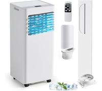 Aire Acondicionado Portátil De 9000 Btu, Unidad De Aire Acondicionado Portátil 3 En 1 Con Refrigeración, Deshumidificador Y Ventilador, Control Remoto, Temporizador De 24 Horas, Pantalla Led
