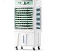 Aire Acondicionado Portátil Evaporativo Y Modo Frío Climatizador Evaporativo X4 Paquetes De Hielo Capacidad 25L 3 Velocidades Tranquilo 15000 CFM Oscilación 90° 40 M² Superficies Industrial 40*30*85CM