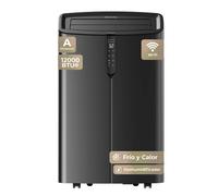 Aire Acondicionado Portátil EVVO Clima P12 Silent - 12000 BTU, Frío y Calor, Deshumidificador, Modo Noche + Kit Ventana