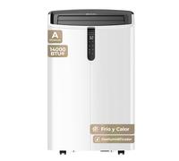 Aire Acondicionado Portátil EVVO Clima P14 Silent - 14000 BTU, Frío y Calor, Deshumidificador, Modo Noche + Kit Ventana
