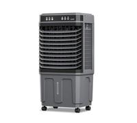 Aire acondicionado portátil, pingüino aire acondicionado sin tubo frío con temporizador para la habitación con motor de cobre puro, ventilador de refrigeración con mando a distancia, tres niveles de