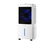 Aire Acondicionado Portátil sin Ventana, Enfriador de Aire 3 en 1 con Tanque de Agua de 6.6 Gal, Control Remoto, 3 Velocidades, Temporizador de 12 Horas, Bolsas de Hielo, para Hogar y Oficina