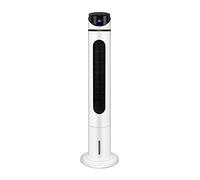Aire Acondicionado portátil Torre de Ventilador Aire Acondicionado Acondicionador Enfriadores de Aire portátiles con Control Remoto Unidad de Velocidad de 3 Ventiladores Humidificador silencioso