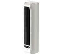 Aire Acondicionado Portátil y Refrigeración Personal, Ventiladores de Pared con 3 Velocidades Ajustables, Enfriador de Aire Silencioso y Recargable por USB para Hogar, Oficina, Dormitorio, Camping