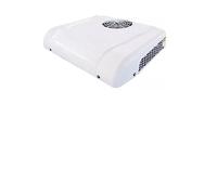 Aire acondicionado, Unidad de refrigeración montaje en techo 850 W, DC12v/24v, aire acondicionado portátil for coche, ventilador for camión RV(DC24V,Bianco)