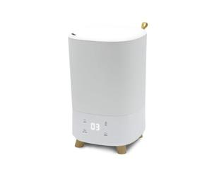 Aire-&me SOLNAN, Humidificador de aire ultrasónico, hasta 30m2, temporizador integrado, Blanco, SOLN0001