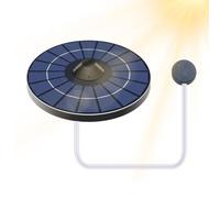 Aireador con Energía Solar Bomba de Aire Portátil Silenciosa de 2,5 W con
