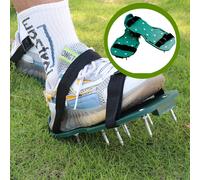 Aireador de clavos para césped, zapato para aflojar el suelo de jardinería, herramienta de aireación efectiva, sandalias con pinchos de alta resistencia, ventilación de aireación para patio de césped