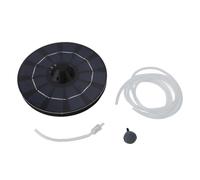 Aireador de estanque flotante solar de 6 V, bomba de aire solar flotante de 2,5 W, aireador de estanque de fuente de polisilicio, apagado automático, bomba de agua accionada al
