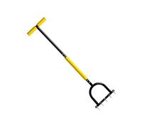 Aireador de extracción de núcleos de césped manual de 10 púas premium Diseño de aflojador de aireador de césped para fácil penetración en varios tipos de suelo Césped manual