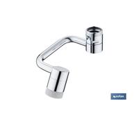 Aireador de grifo extension giratorio metrica 24- 9x6x2.5 cm