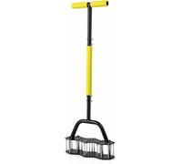 Aireador manual para césped de 100 cm – Aireador manual con diseño de resorte para la ventilación del suelo – Herramienta de perforación para césped, ideal para suelos compactados