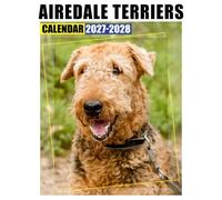 Airedale Terriers Calendar 2027 - 2028: A 24-Month Planner for Jan 2027 to December 2028, Organizing & Planning, Gift For Friends And Family