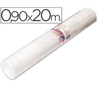 Aironfix Rollo adhesivo unicolor transparente de 90 cm x 20 m