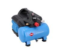 Airpress Compresor sin aceite de dos pistones LMO 6-126 8 bar 1 CV / 0,75 kW 88 l/min 6 litros