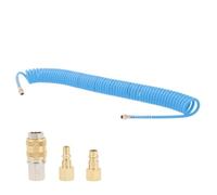 AIRPRESS - Manguera de aire espiral 10 m 8 mm 10 bar - Manguera extensible compresor aire