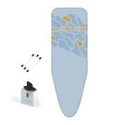 AIRPRO By Widex Funda para tabla de planchar de 6 capas para plancha de vapor, tamaño XXL, universal, máx. 137 x 48 cm, no más agua debajo de la tabla de planchar, plancha hasta un 50% más rápido