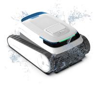 AIRROBO PC10 Cordless Robotic Pool Cleaner, 3 Powerful Motors, Z/N Cleaning Modes, Cleans Floor/Walls/Waterline, IP68 Waterproof, 2H Runtime, for All Pool Shapes & Types