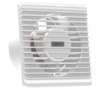 airRoxy Baja energía baño cocina silenciosa campana 100mm con extracción de ventilación del sensor de humedad
