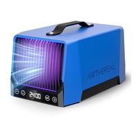 Airthereal DA25 Generador de Ozono de Escritorio - Dispositivo de ozono portátil para eliminar olores de humo, COV y mascotas, para su hogar, garaje, coche y habitaciones de hasta 470 m² (Azul)