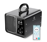 Airthereal MA10K-PRO SMART Generador de Ozono WLAN - Eliminador de olores, desodorizador y esterilizador con potencia ajustable y temporizador - Negro