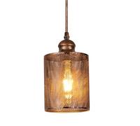 AIRTWESD Lámpara de Techo Interior Iluminación E27 Vintage Lámpara colgante Industrial Plafón para Salón Cocina Dormitorio (sin bombilla)