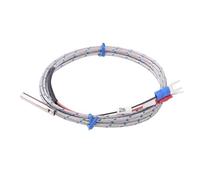 AIRUIXI Capteur de température Sonda termopar Tipo J, Sensor de Temperatura, Cable de 2 m, 0-400 °C, for medir la Temperatura del Horno de Caldera.(Cable Length 3m)