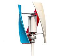 AISINILALAO 220V Generador De Turbinas Eólicas Verticales 8000W 12V 24V 48V 3 Fase con 3 Cuchillas Sin Ruido Turbina Eólica Portátil para Proyectos De Inicio O Luz Callejera,48v