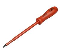 Aislado Tools Ltd 01950 - Destornillador plano (150 mm x 8 x 1,2 mm, mango reducido)