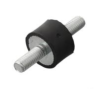 Aislador de vibraciones de goma y metal para M3 M5 M6 para aire acondicionado ventiladores - Soporte amortiguador para electrodomésticos silenciosos (M5 x 12 mm (15 mm x 10 mm))