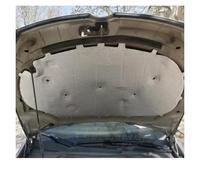 Aislamiento acústico compartimento motor Para VW para Golf 6 Para Golf 6 Para GTI coche insonorizado algodón capó delantero motor aislamiento acústico almohadilla térmica calor(Style C)