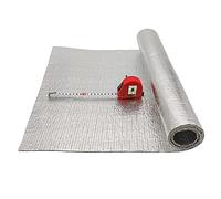 Aislante Térmico Reflexivo con Espuma (POR METROS) Ancho 60cm. - Aislamiento térmico: radiadores, viviendas, caravanas con 2 capas de aluminio 100% y espuma PE