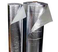 Aislante Térmico Reflexivo de Aluminio POR METROS (ancho 0,6 m) - Aislamiento de cajas de persianas, radiadores, paredes, techos, caravanas, campers, garajes - Antihumedades