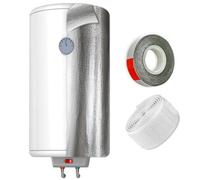 AISLANTE TERMICO reflexivo para CALENTADOR de AGUA - Reduce pérdida de calor y reduce consumo de energía - [ 1.20X1.80m ] - Incluye cinta doble cara y cinta autoadherente| 3 capas|4mm espesor