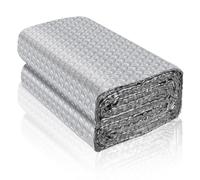 Aislante térmico reflexivo rollo aislante termico de aluminio lámina reflectora de radiador paneles aislantes termicos ventanas pared (3m×120cm)