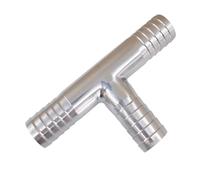 Ajuste de tubo ID 19/25/32/38/45/51MM, manguera con púas, acero inoxidable 304, codo sanitario de 90 grados y accesorio de tubería en T(Black,38MM_OTHER)
