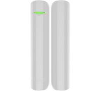 Ajx DoorProtect Plus Detector de Apertura Magnética Blanco | Sensor de inclinación, detección de golpes, batería de 5 años, inalámbrico, contacto externo