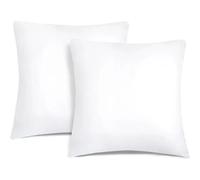 AKASA - Pack de Rellenos de Cojín y Almohada (1/2/4 Unidades) - Almohadones Decorativos de Fibra Hueca, Acolchados y Suaves, Para Sofá, Cama o Coche - Disponibles en Todos los Tamaños: 40x40, 45x45,