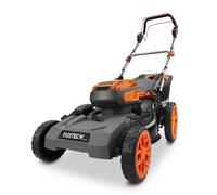 Akku Rasenmäher FX-E2RM46PRO SET mit flexiblem Antrieb Negro