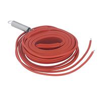 AKLOSIPY AC220V 40W Tubería de Agua Cinta Térmica Cable Térmico Flexible para Tubo Anticongelante 530 mm Largo Silicona Caucho