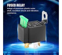 AKLOSIPY Car Relay Fused 12V 30A with Metal Bracket for Automotive